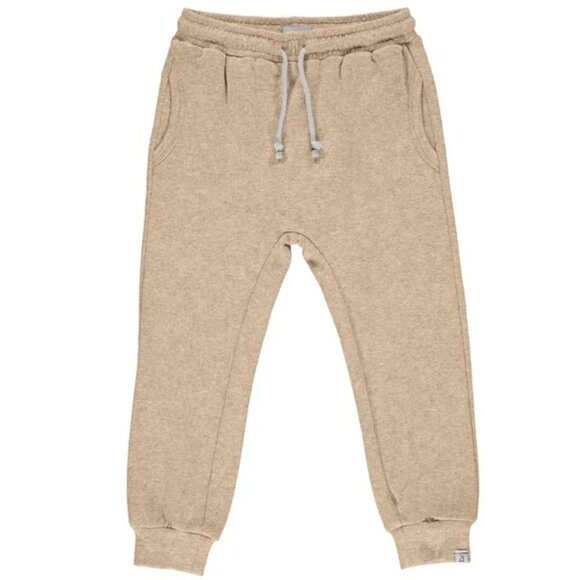 Me & Henry London Boys Beige Cotton Jogger Pants 3/4Y NWT - Picture 1 of 2